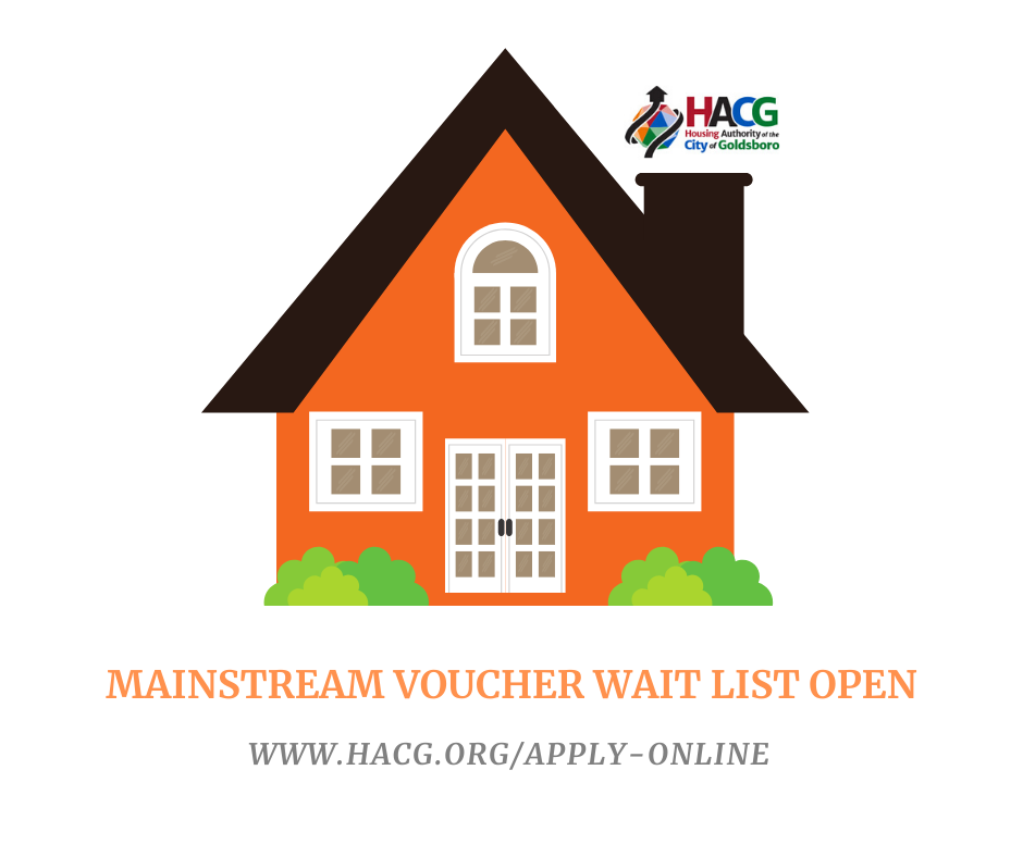 mainstream voucher wait list open notice