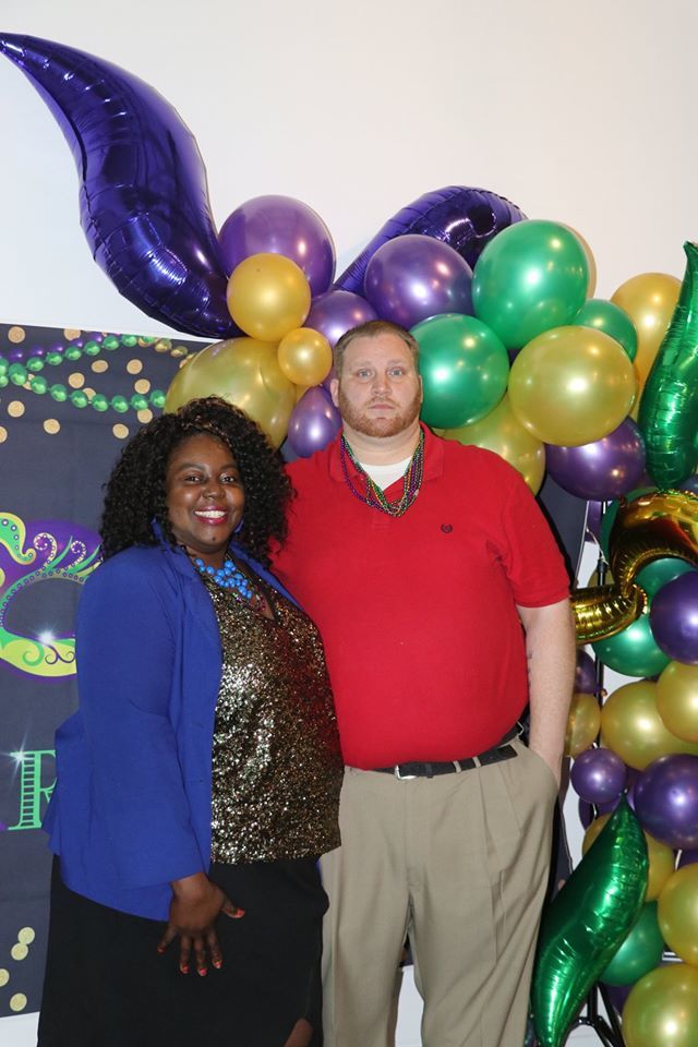 steadman couple at banquet